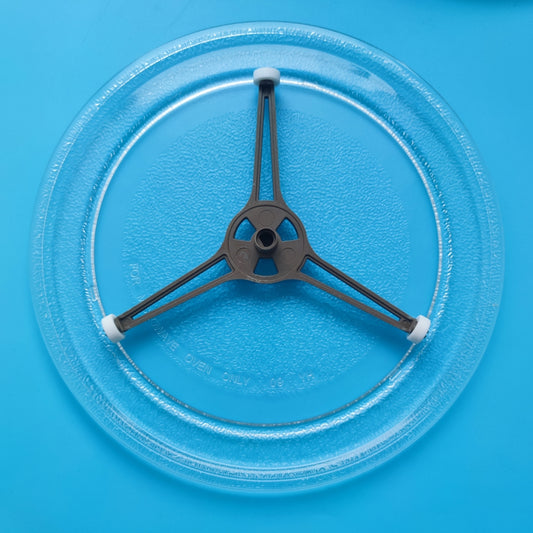 GLASS TRAY AND SUPPORT SET