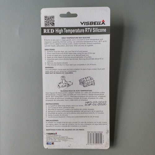 GASKET MAKER SILICONE RED